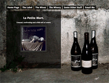 Tablet Screenshot of lapetitemort.com.au